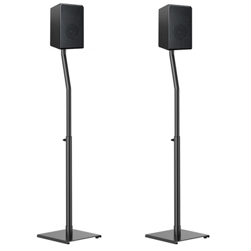 Mounting Dream Speaker Stand Floor Pair Height Adjustable 71-94cm Load 5kg for Surround Speaker Rear Speaker, with Internal Cable Management MD5401-03